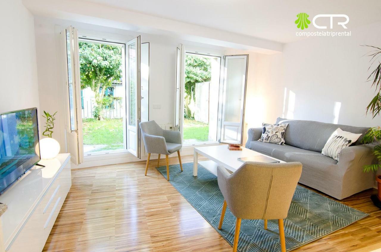Apartament Next To Cathedral With Garden Santiago de Compostela Zewnętrze zdjęcie